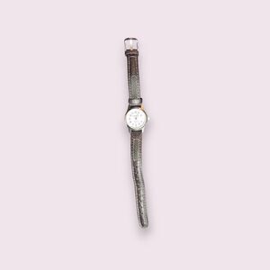 💍Timex Expedition Indiglo ladies Watch Stainless Steel Back Leather Band